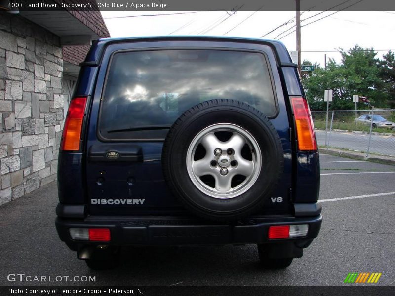 Oslo Blue / Alpaca Beige 2003 Land Rover Discovery S