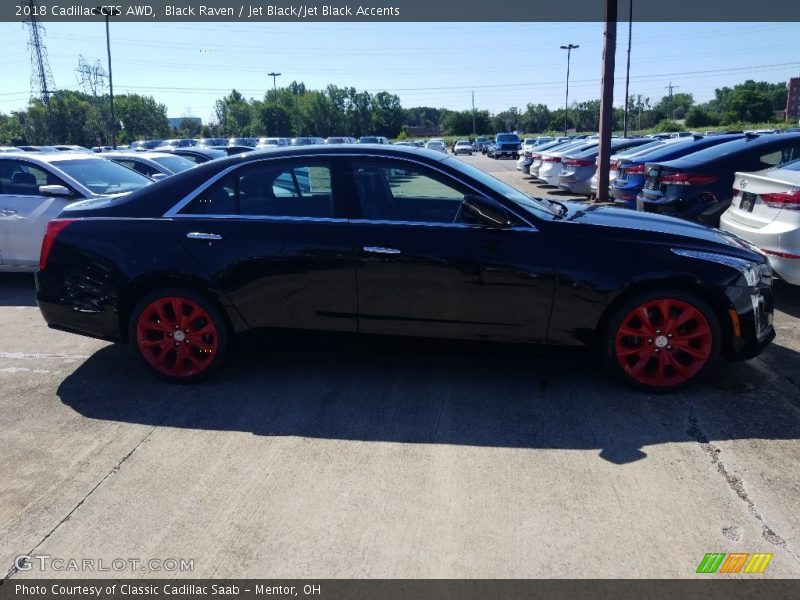 Black Raven / Jet Black/Jet Black Accents 2018 Cadillac CTS AWD