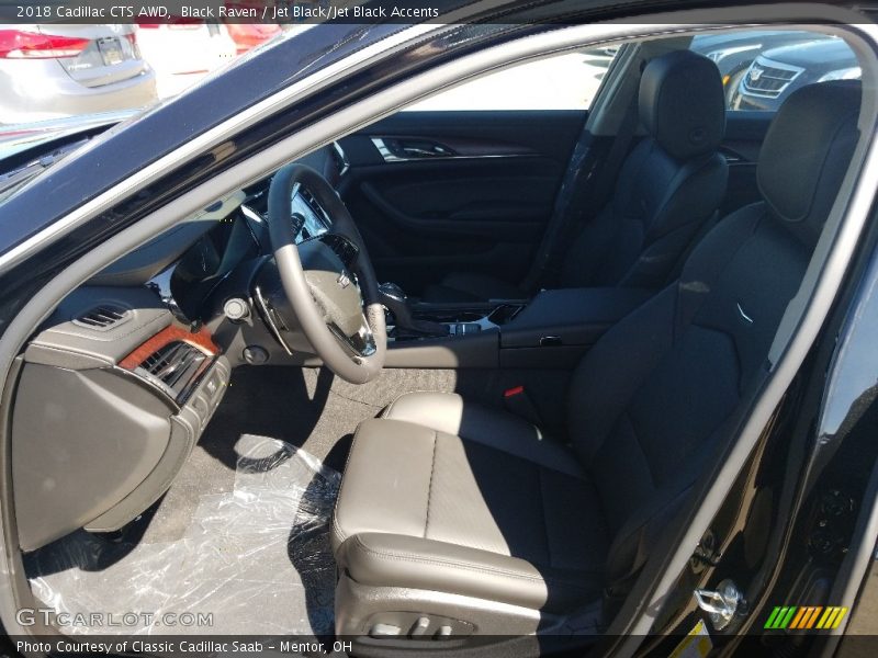 Black Raven / Jet Black/Jet Black Accents 2018 Cadillac CTS AWD