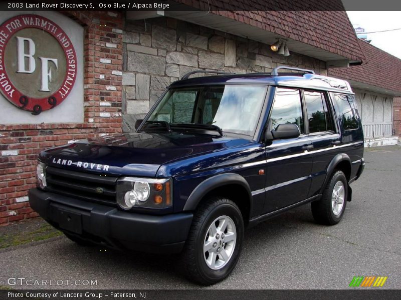 Oslo Blue / Alpaca Beige 2003 Land Rover Discovery S