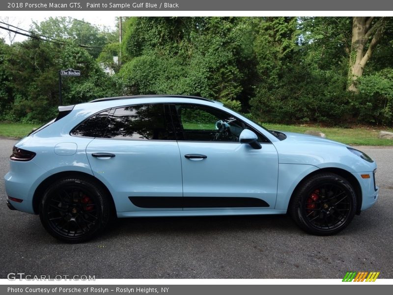  2018 Macan GTS Paint to Sample Gulf Blue