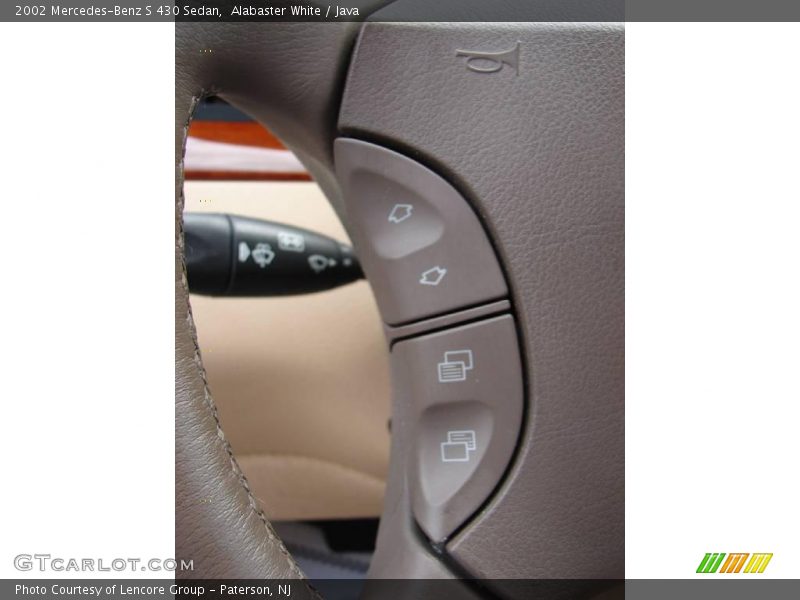 Alabaster White / Java 2002 Mercedes-Benz S 430 Sedan