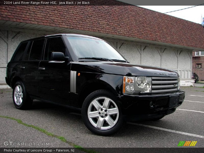 Java Black / Jet Black 2004 Land Rover Range Rover HSE