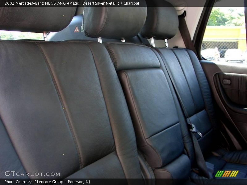 Desert Silver Metallic / Charcoal 2002 Mercedes-Benz ML 55 AMG 4Matic