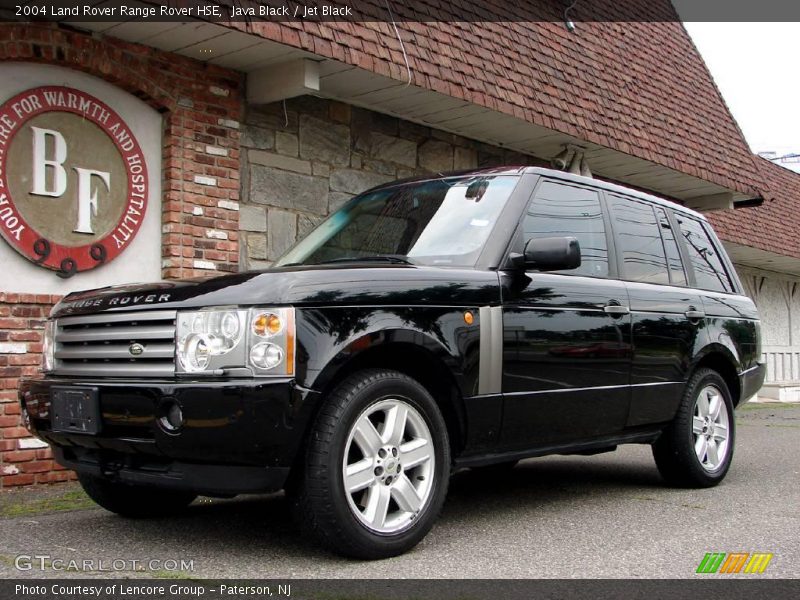 Java Black / Jet Black 2004 Land Rover Range Rover HSE