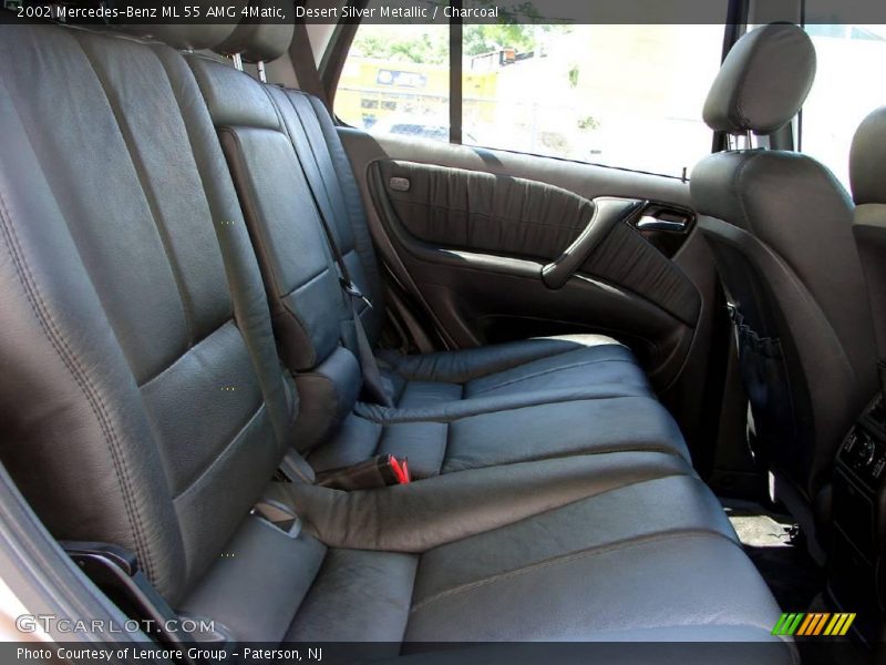 Desert Silver Metallic / Charcoal 2002 Mercedes-Benz ML 55 AMG 4Matic