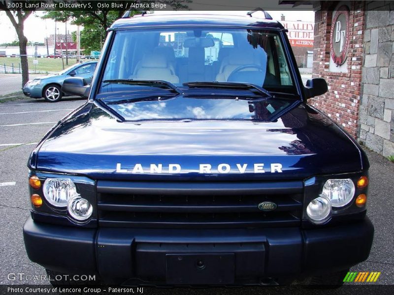 Oslo Blue / Alpaca Beige 2003 Land Rover Discovery S