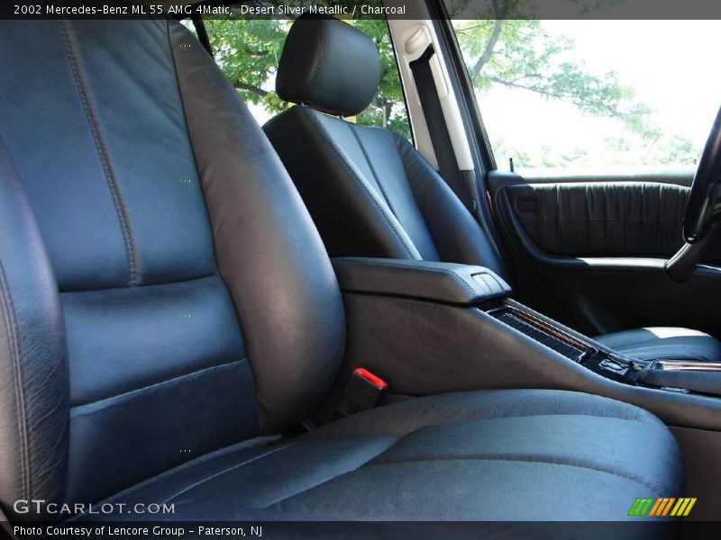 Desert Silver Metallic / Charcoal 2002 Mercedes-Benz ML 55 AMG 4Matic