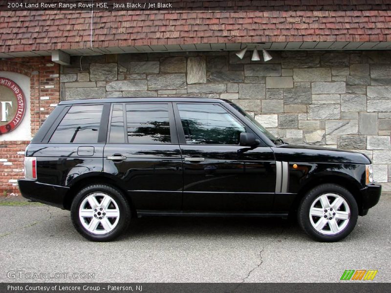 Java Black / Jet Black 2004 Land Rover Range Rover HSE