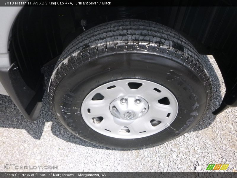 Brilliant Silver / Black 2018 Nissan TITAN XD S King Cab 4x4