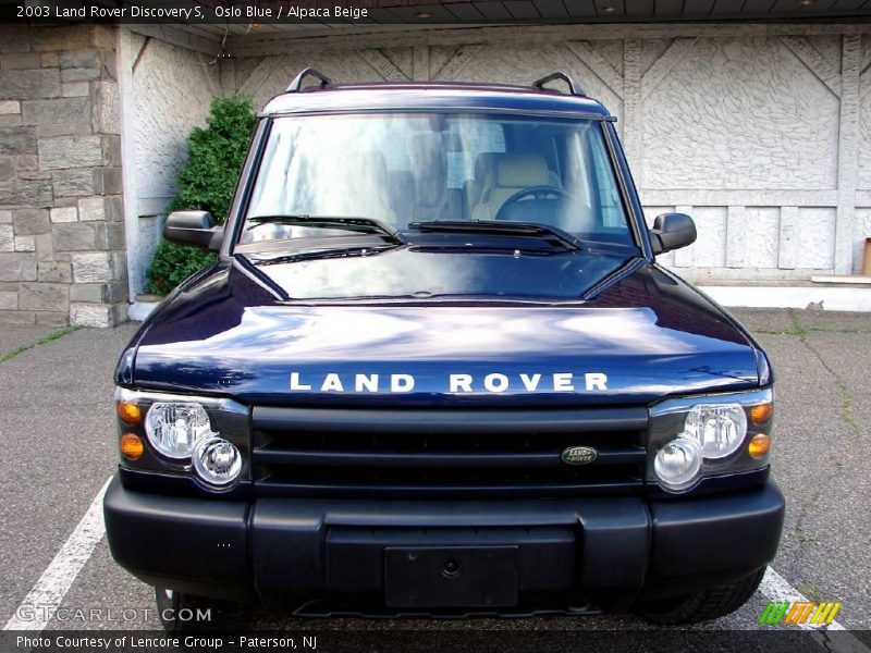 Oslo Blue / Alpaca Beige 2003 Land Rover Discovery S