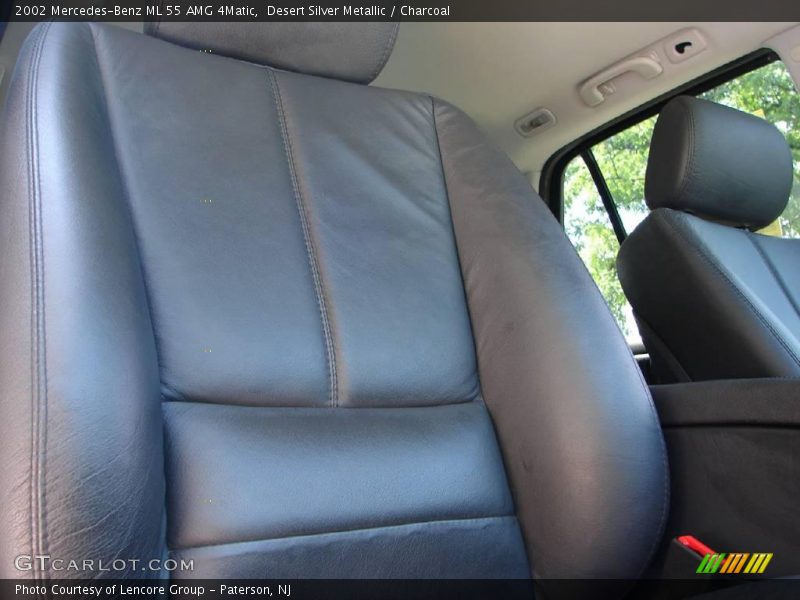 Desert Silver Metallic / Charcoal 2002 Mercedes-Benz ML 55 AMG 4Matic