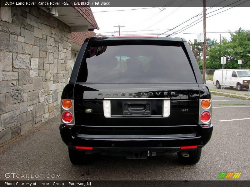 Java Black / Jet Black 2004 Land Rover Range Rover HSE