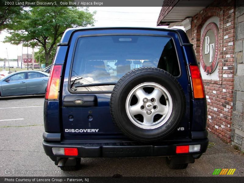 Oslo Blue / Alpaca Beige 2003 Land Rover Discovery S