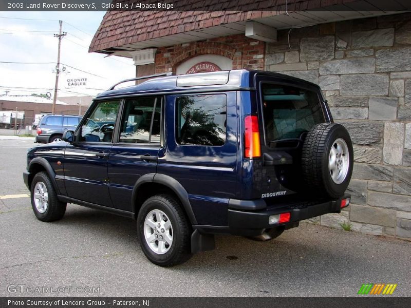 Oslo Blue / Alpaca Beige 2003 Land Rover Discovery S