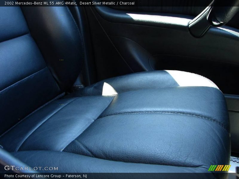 Desert Silver Metallic / Charcoal 2002 Mercedes-Benz ML 55 AMG 4Matic