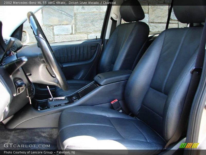 Desert Silver Metallic / Charcoal 2002 Mercedes-Benz ML 55 AMG 4Matic