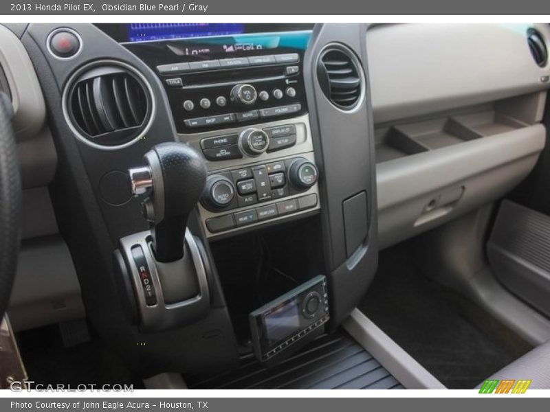 Obsidian Blue Pearl / Gray 2013 Honda Pilot EX