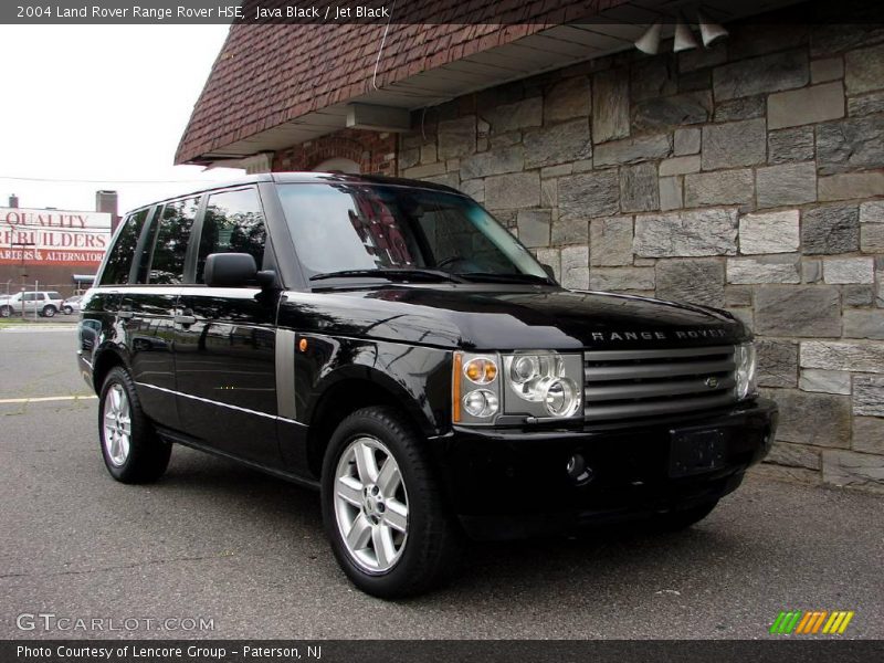 Java Black / Jet Black 2004 Land Rover Range Rover HSE