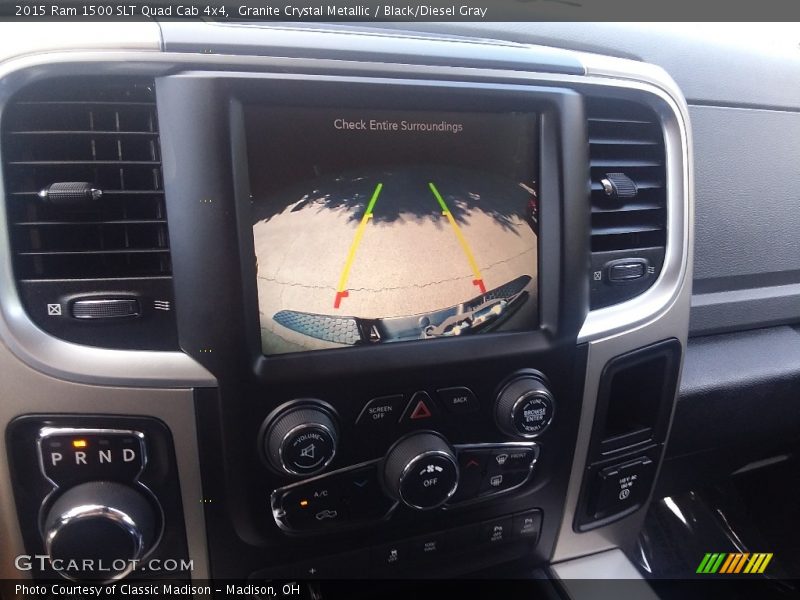 Granite Crystal Metallic / Black/Diesel Gray 2015 Ram 1500 SLT Quad Cab 4x4