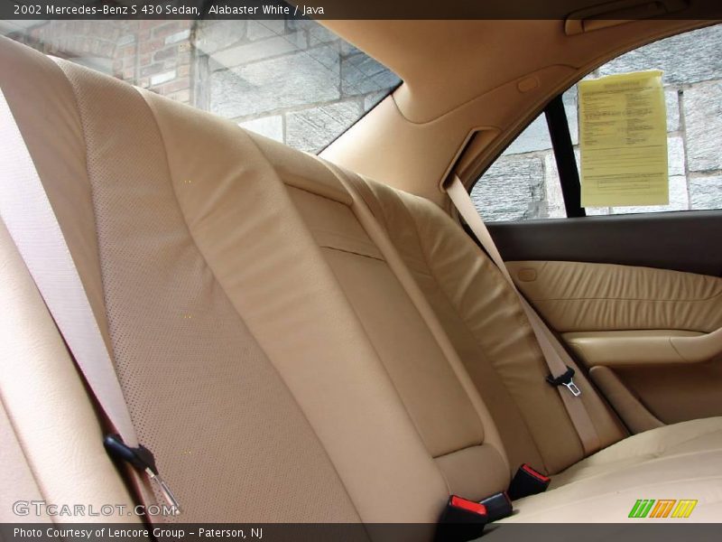 Alabaster White / Java 2002 Mercedes-Benz S 430 Sedan