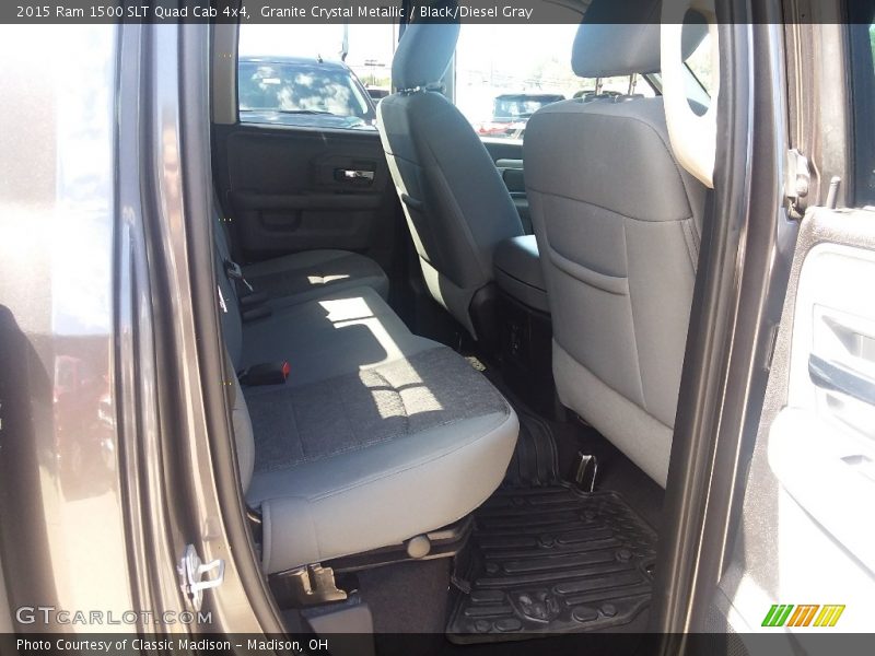 Granite Crystal Metallic / Black/Diesel Gray 2015 Ram 1500 SLT Quad Cab 4x4