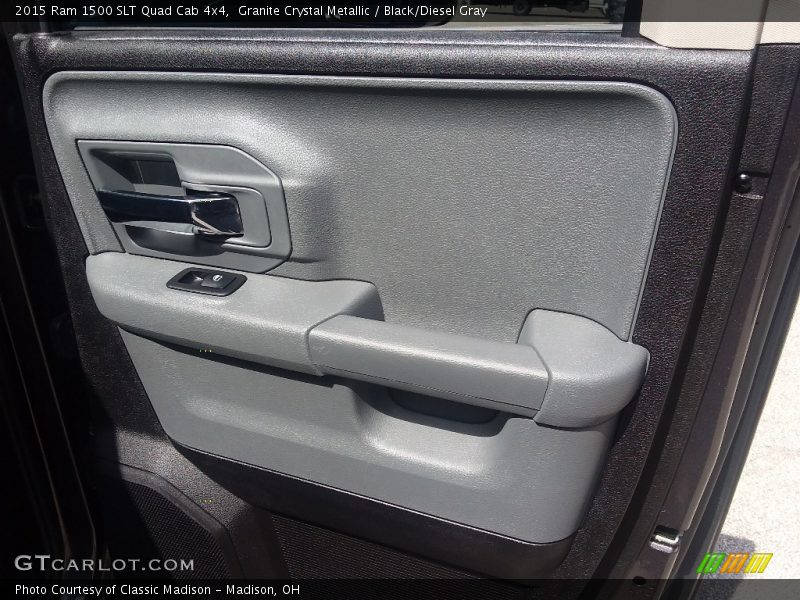 Granite Crystal Metallic / Black/Diesel Gray 2015 Ram 1500 SLT Quad Cab 4x4
