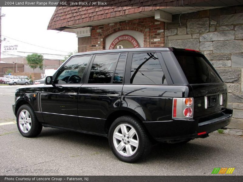 Java Black / Jet Black 2004 Land Rover Range Rover HSE