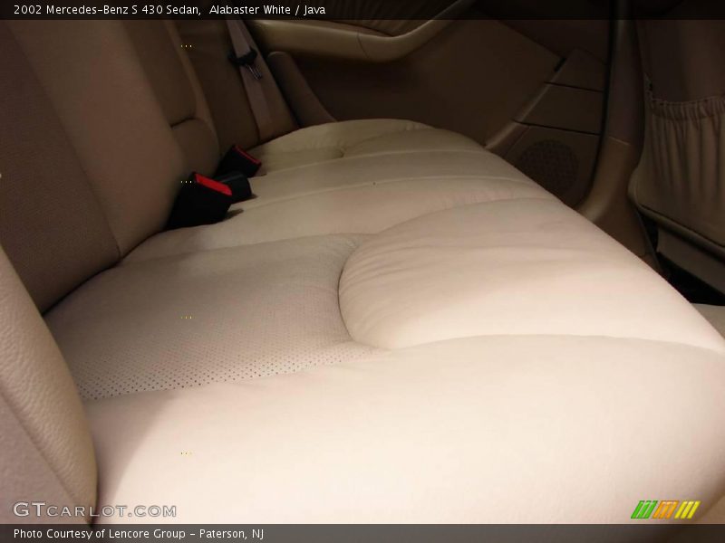 Alabaster White / Java 2002 Mercedes-Benz S 430 Sedan