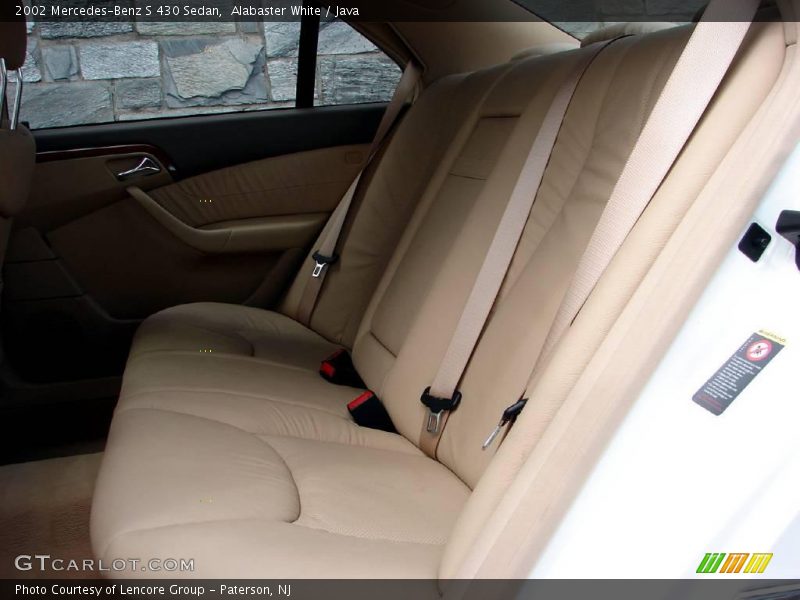 Alabaster White / Java 2002 Mercedes-Benz S 430 Sedan