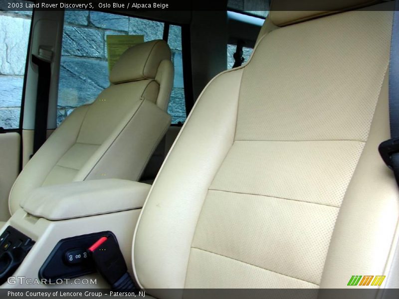 Oslo Blue / Alpaca Beige 2003 Land Rover Discovery S