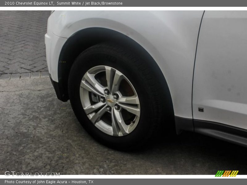 Summit White / Jet Black/Brownstone 2010 Chevrolet Equinox LT