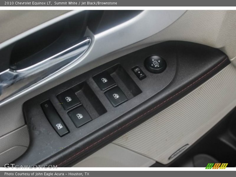 Summit White / Jet Black/Brownstone 2010 Chevrolet Equinox LT