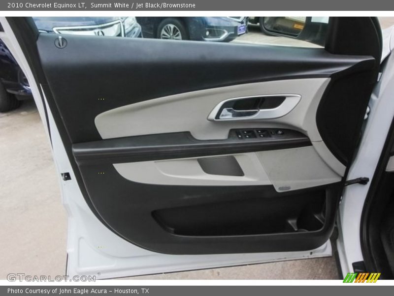 Summit White / Jet Black/Brownstone 2010 Chevrolet Equinox LT