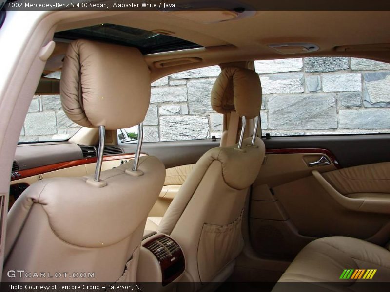Alabaster White / Java 2002 Mercedes-Benz S 430 Sedan