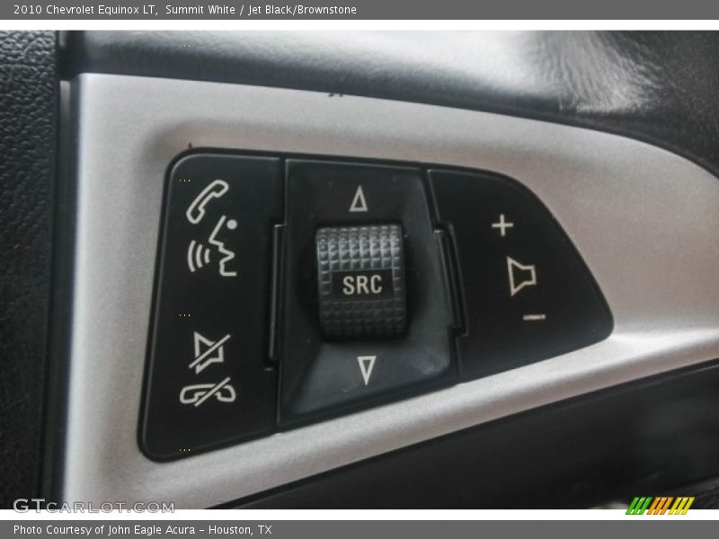 Summit White / Jet Black/Brownstone 2010 Chevrolet Equinox LT
