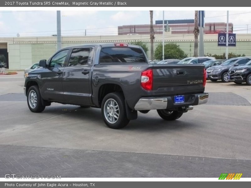 Magnetic Gray Metallic / Black 2017 Toyota Tundra SR5 CrewMax