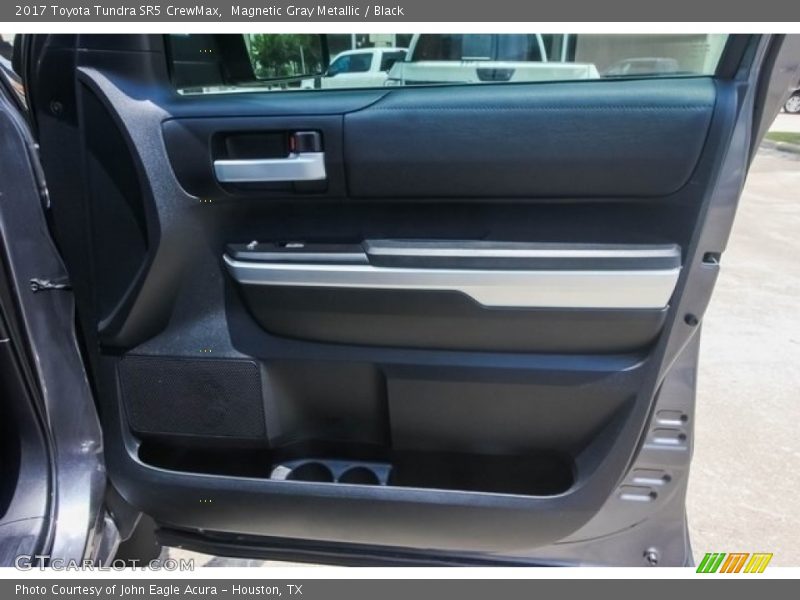 Magnetic Gray Metallic / Black 2017 Toyota Tundra SR5 CrewMax