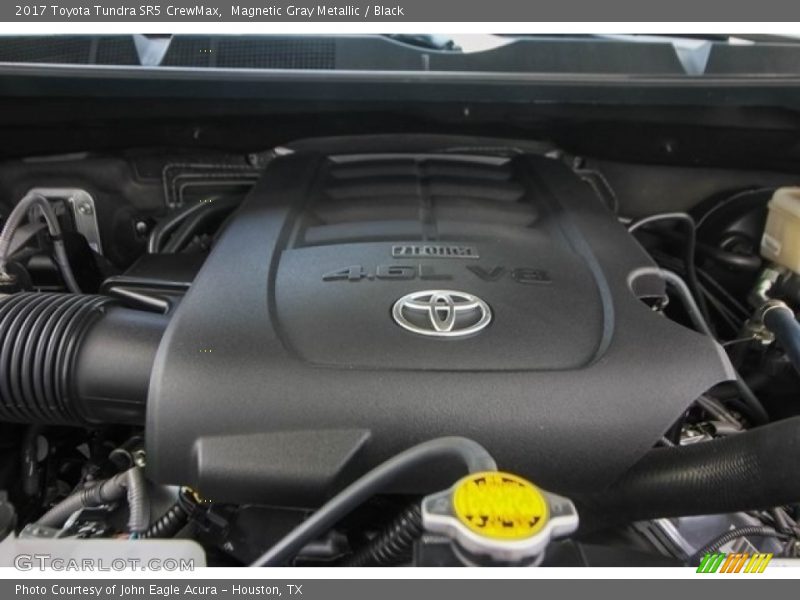 Magnetic Gray Metallic / Black 2017 Toyota Tundra SR5 CrewMax
