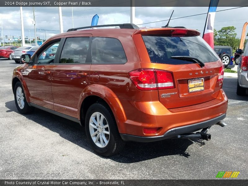 Copper Pearl / Black 2014 Dodge Journey SXT