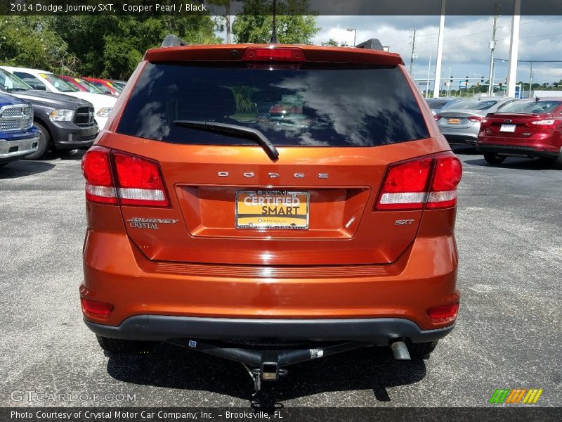Copper Pearl / Black 2014 Dodge Journey SXT