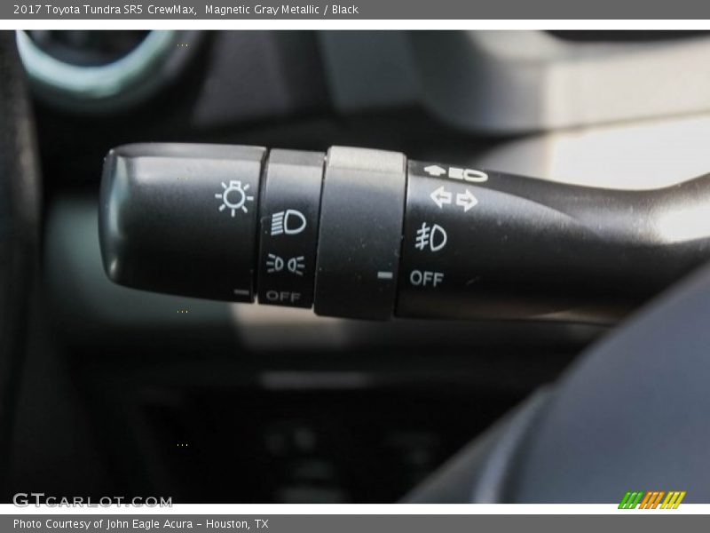 Magnetic Gray Metallic / Black 2017 Toyota Tundra SR5 CrewMax