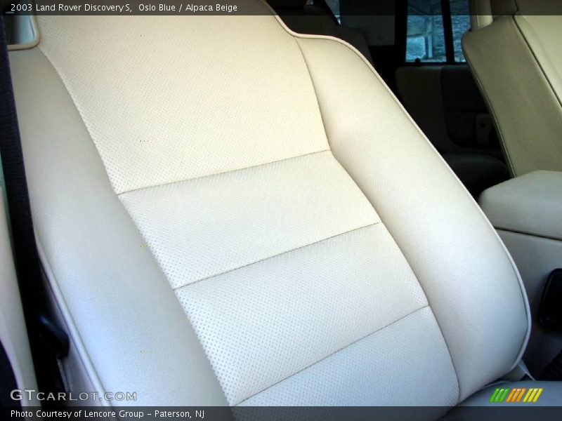 Oslo Blue / Alpaca Beige 2003 Land Rover Discovery S