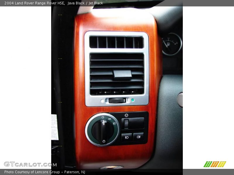 Java Black / Jet Black 2004 Land Rover Range Rover HSE