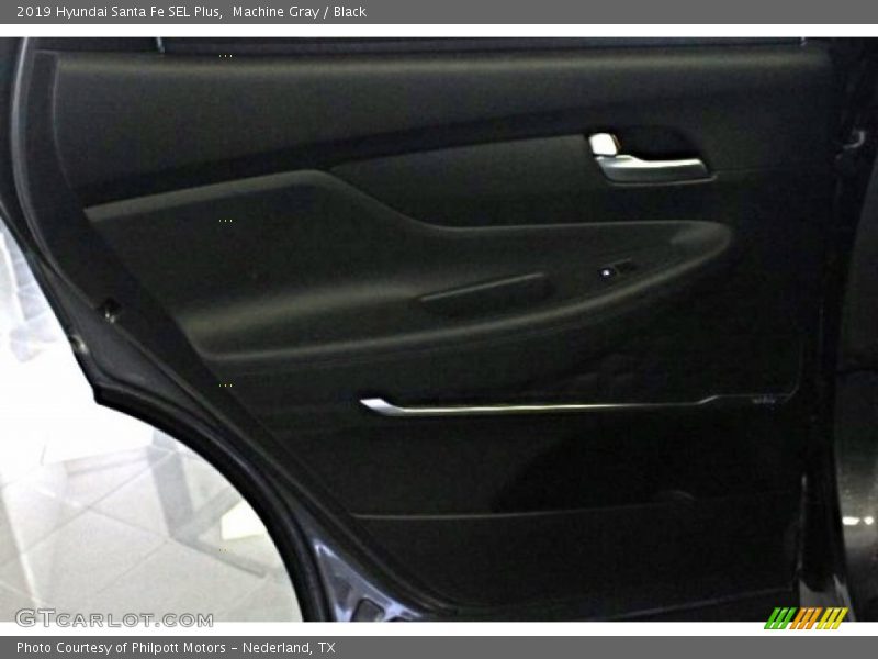 Machine Gray / Black 2019 Hyundai Santa Fe SEL Plus