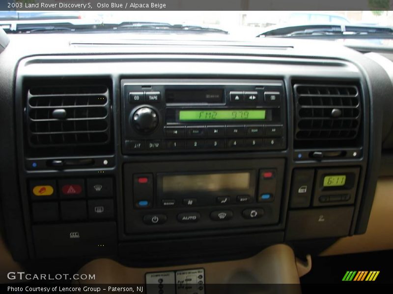 Oslo Blue / Alpaca Beige 2003 Land Rover Discovery S