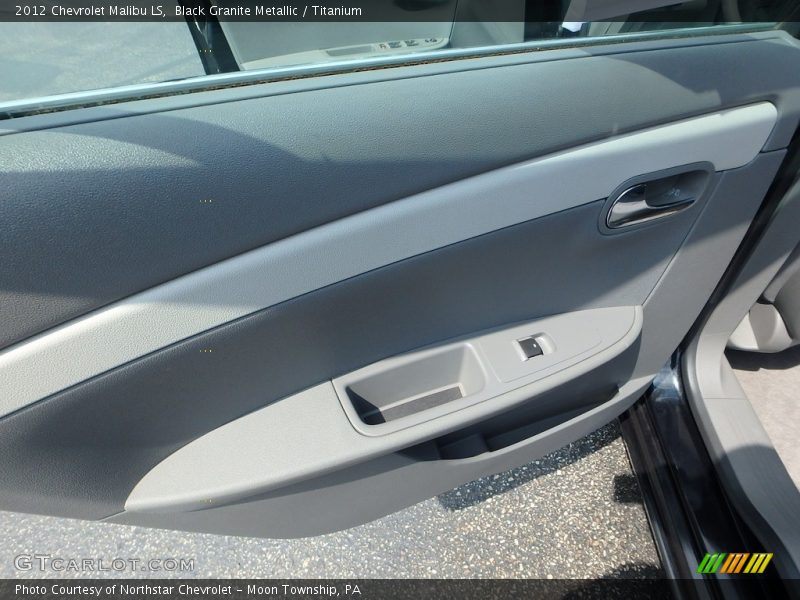 Black Granite Metallic / Titanium 2012 Chevrolet Malibu LS