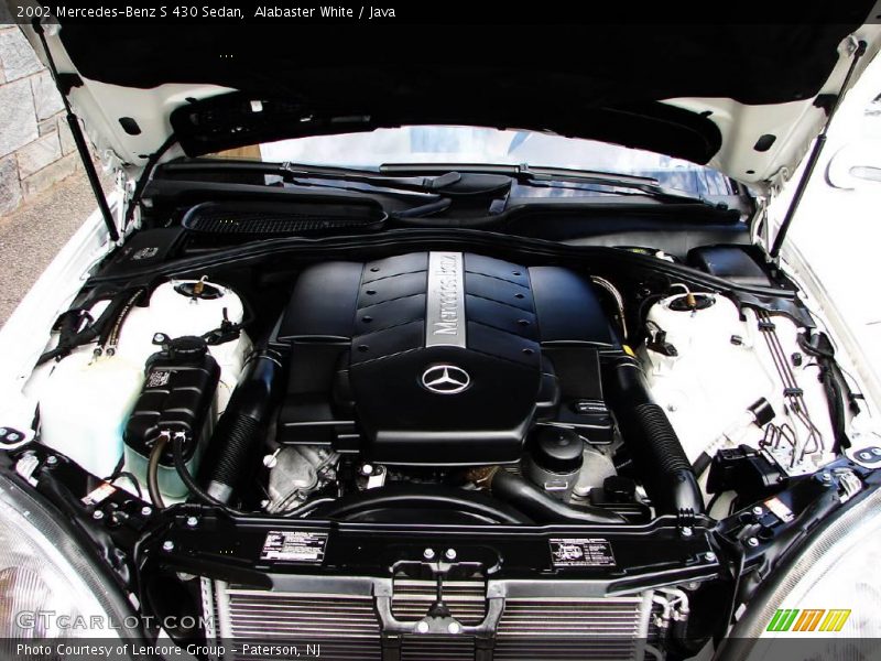 Alabaster White / Java 2002 Mercedes-Benz S 430 Sedan