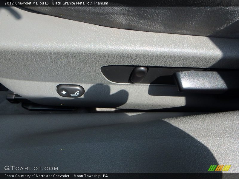 Black Granite Metallic / Titanium 2012 Chevrolet Malibu LS
