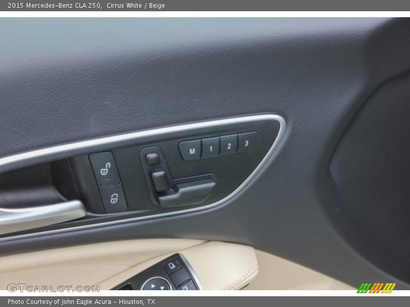 Cirrus White / Beige 2015 Mercedes-Benz CLA 250